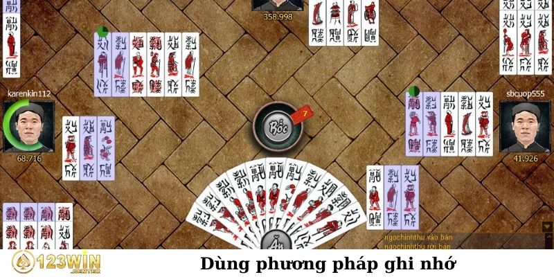 Dùng phương pháp ghi nhớ