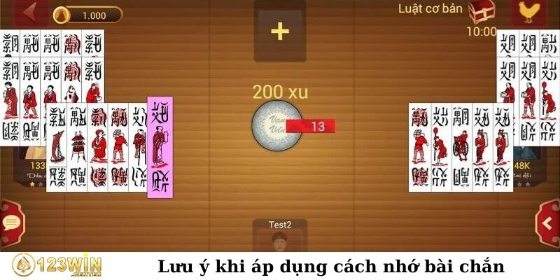 Lưu ý khi áp dụng cách nhớ bài chắn
