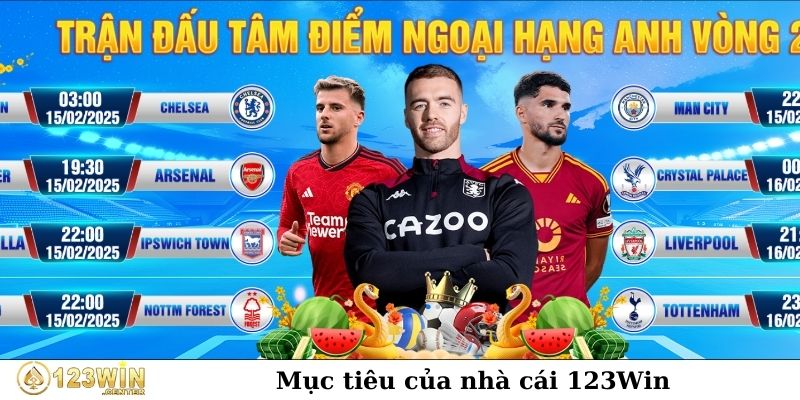 Mục tiêu của nhà cái 123Win