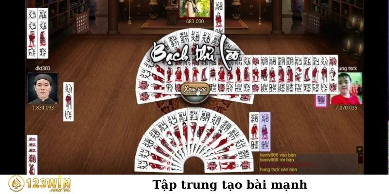 Tập trung tạo bài mạnh